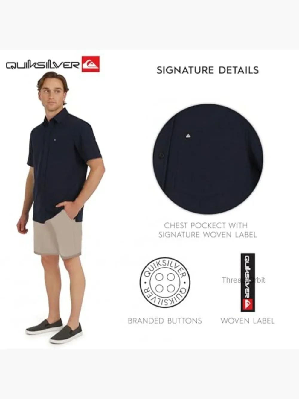 Premium Cotton Short Sleeve Button Down Seersucker Shirt_5